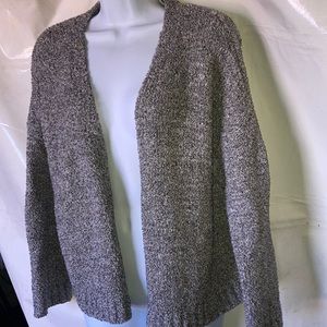 COPY - Gray Long Sleeve Sweater Cardigan